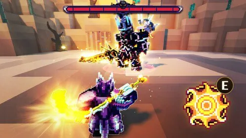 Pixel Blade thumbnail from the official Roblox game page